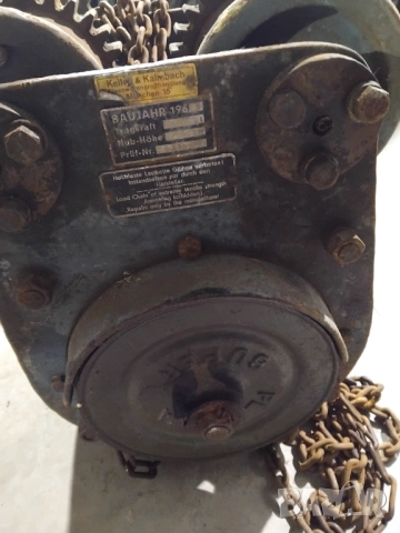 Телфер- лебетка , снимка 3 - Индустриална техника - 52915862