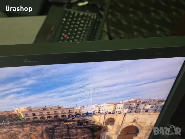 Монитор Lenovo ThinkVision T2454p 24 инча FULL HD VGA, HDMI, DisplayPort, снимка 5 - Монитори - 56323138