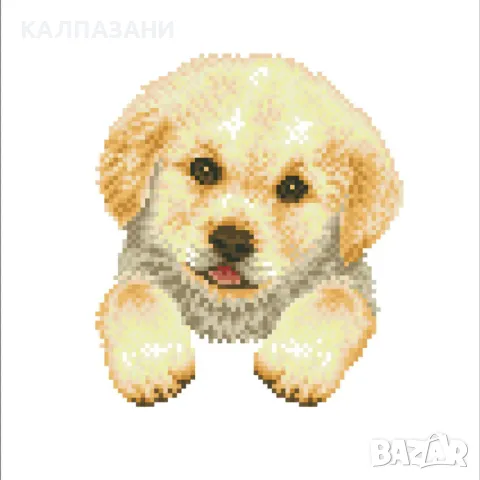 Diamond Dotz Диамантен гоблен Pup in Pot 20587 диаманта DD7013, снимка 3 - Игри и пъзели - 48993262