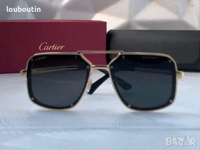 Cartier мъжки слънчеви очила 2 цвята, снимка 15 - Слънчеви и диоптрични очила - 50741556
