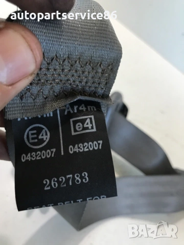 Заден десен предпазен колан за KIA Carens 2.0 CRDi (2002-2006) 0432007, снимка 2 - Части - 53454616