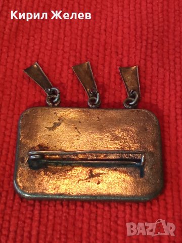 СТАРИННА СРЕБЪРНА РЕТРО БРОШКА ФИЛИГРАННО СРЕБРО ВИСОКА ПРОБА с ГРАНУЛАЦИЯ РЪЧНА ИЗРАБОТКА 25799, снимка 3 - Антикварни и старинни предмети - 35745500