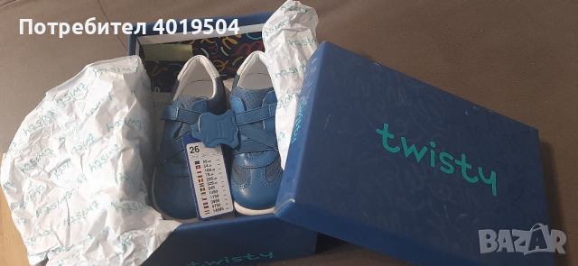 Чисто нови с етикет детски обувки 26 номер ест кожа, снимка 5 - Детски маратонки - 44620827