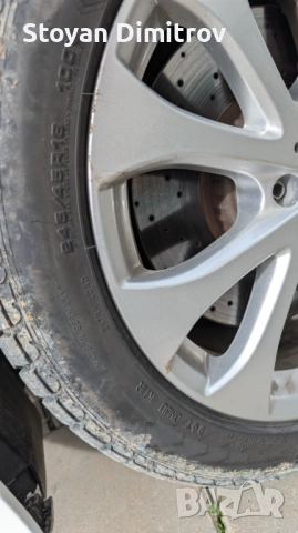 Всесезонни гуми с джанти Мерцедес Е-класа 245/45/18, снимка 5 - Гуми и джанти - 53742716