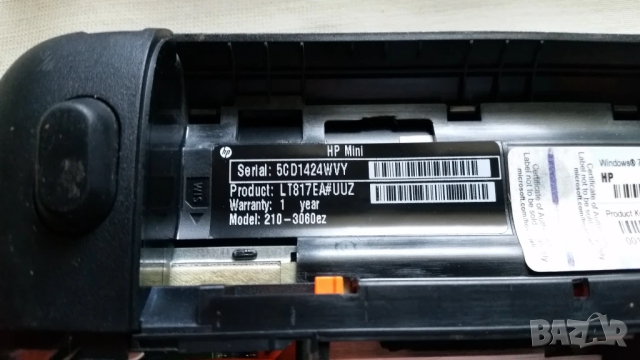 ЛАПТОП HP MINI 210, снимка 5 - Части за лаптопи - 50584893