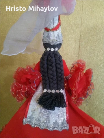 Сувенирна казахстанска национална кукла, снимка 4 - Декорация за дома - 51368977