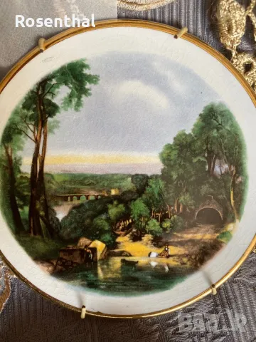 Английски чинийки за стена, снимка 5 - Декорация за дома - 47333694