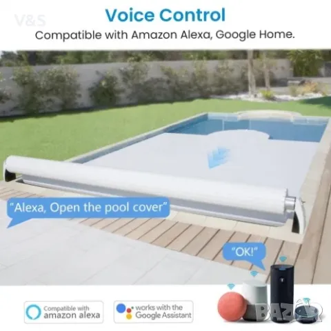 LoraTap Tuya Smart WiFi превключвател за завеси Релеен модул за ролетни щори на прозорци Google Home, снимка 5 - Мрежови адаптери - 47786967