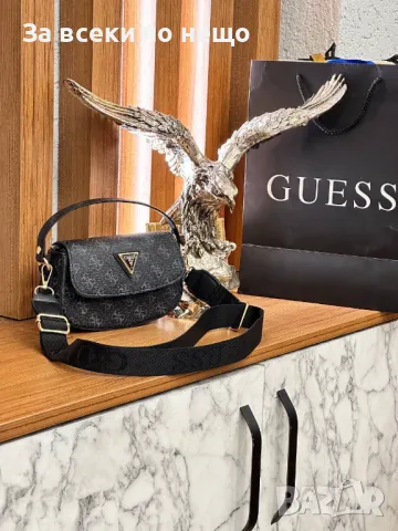 Дамска чанта с дълга дръжка за през рамо Guess - Налични различни цветове Код D1357, снимка 3 - Чанти - 47975255