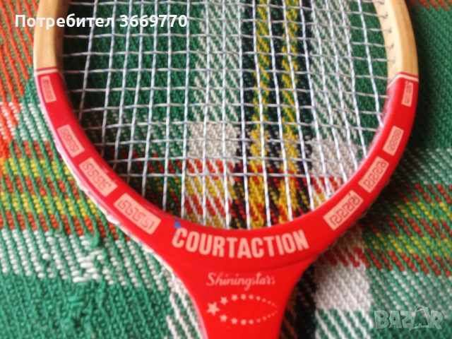 Винтидж тенис ракета Jupiter, снимка 4 - Тенис - 53241409