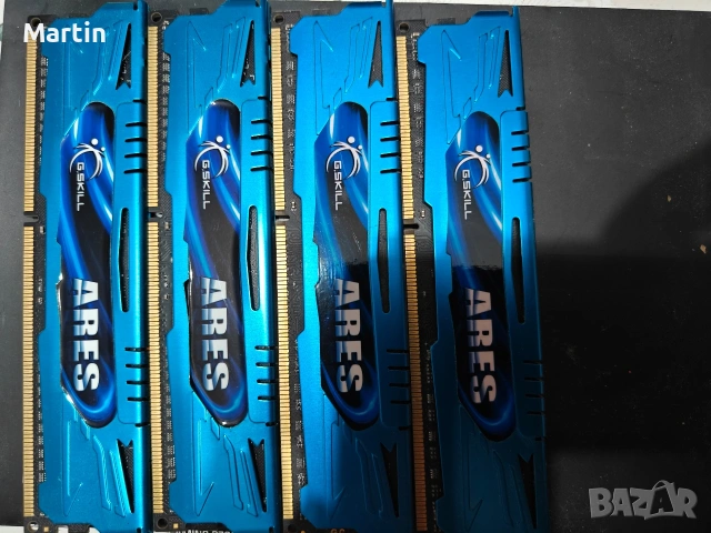 16GB (4x4GB) DDR3 2133MHz G.Skill Ares Blue, снимка 2 - RAM памет - 53167458