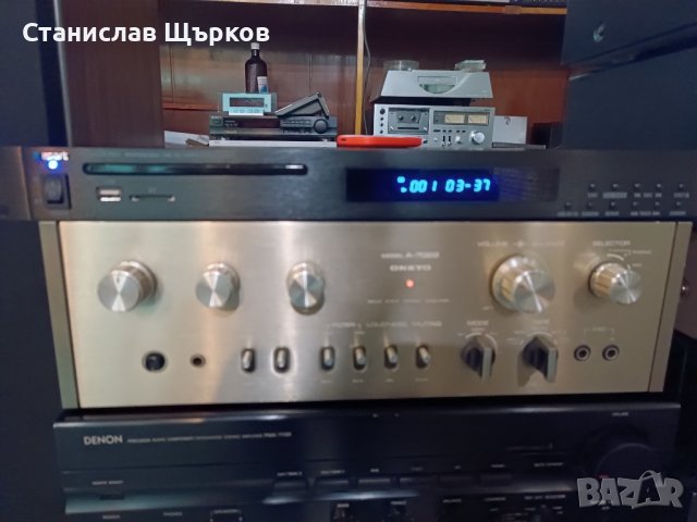 Onkyo A-7022 Vintage Integrated Stereo Amplifier , снимка 3 - Ресийвъри, усилватели, смесителни пултове - 38674026