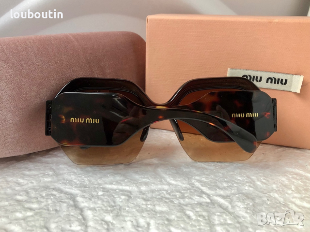 Miu 2021 слънчеви очила с лого, снимка 8 - Слънчеви и диоптрични очила - 36333093
