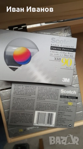 SCOTCH XS II аудиокасети хром