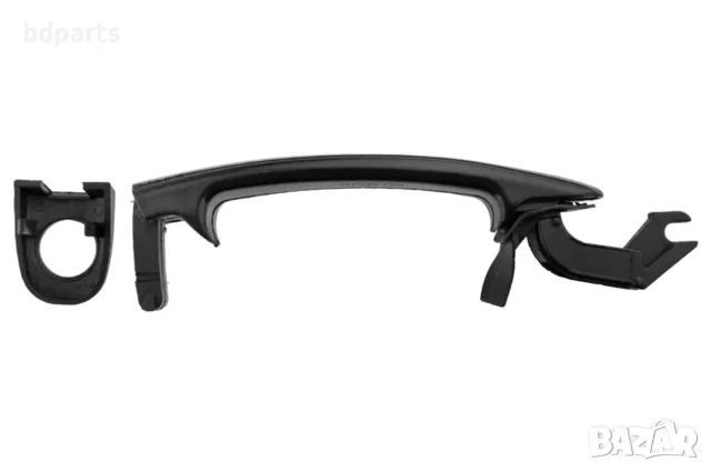 Външна дръжка за врата, VW, Seat, Skoda, Audi, Черен, снимка 4 - Части - 56142215