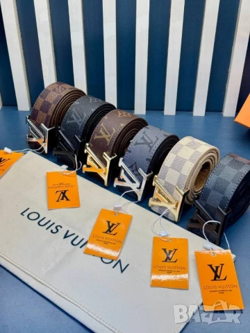 колани от естествена кожа в кутия louis vuitton , снимка 10 - Колани - 50596532