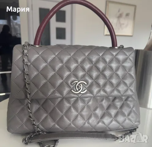Дизайнерска чанта Шанел от естествена кожа нова