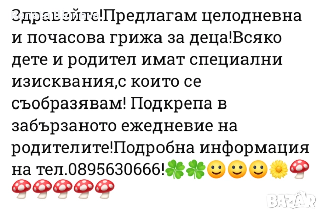 Детегледачка , снимка 4 - Детегледачки - 47074381