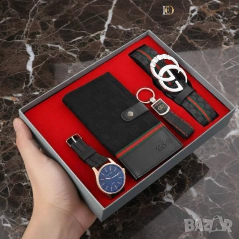 подаръчни комплекти tommy hilfiger louis vuitton gucci , снимка 4 - Подаръци за мъже - 51708644