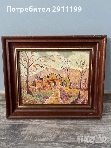 Картина с маслени бои, комплект от четири, снимка 6 - Картини - 51730448