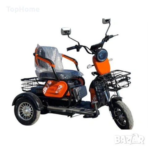 Електрическа Tриместна X1 1800W, снимка 5 - Мотоциклети и мототехника - 42119625