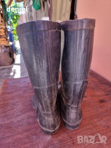 Гумени ботуши военни български нови, снимка 3 - Мъжки ботуши - 34256321