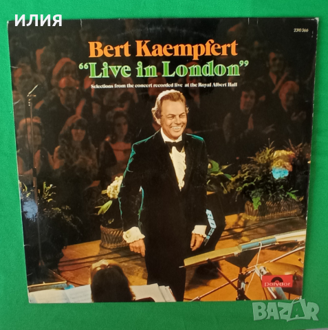 Bert Kaempfert – 1975 - "Live In London"(Polydor – 2310 366)(Big Band,Easy Listening), снимка 1 - Грамофонни плочи - 44822658