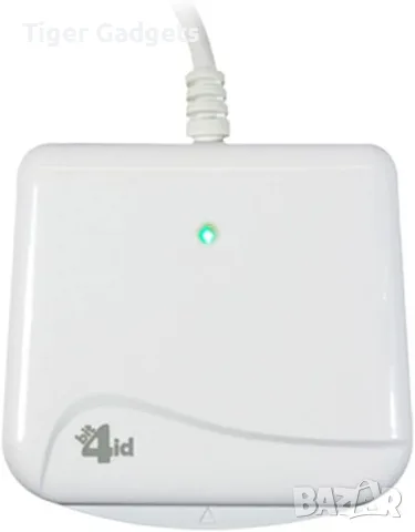 Bit4id MiniLector EVO – USB четец за смарт карти, електронен подпис, CNS, SPID, EMV – бял, снимка 2 - Друга електроника - 56118253