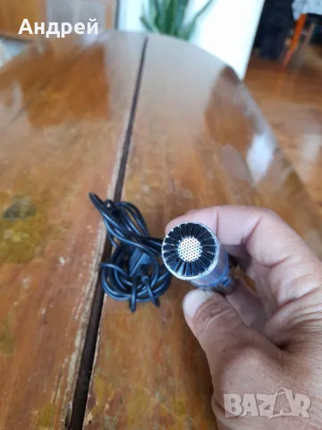 Стар микрофон SANYO HM-41, снимка 4 - Други ценни предмети - 47270322