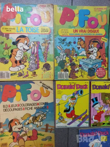 Стари комикси Доналд Дък и Пиф, снимка 2 - Антикварни и старинни предмети - 49618782