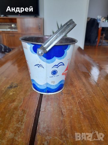 Стара детска кофа,кофичка #13, снимка 2 - Антикварни и старинни предмети - 38684263