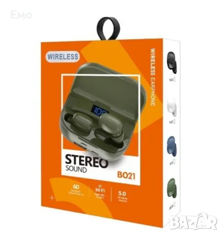 Безжични слушалки, Кейс за зареждане, Сензорни команди - EP74, снимка 16 - Bluetooth слушалки - 47841590