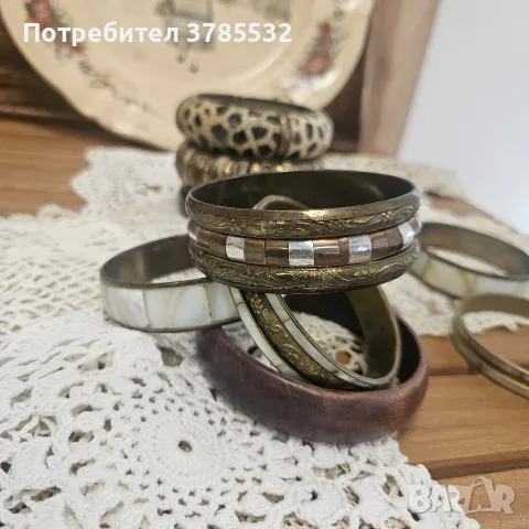 Винтидж гривни гривни , снимка 4 - Гривни - 56219031