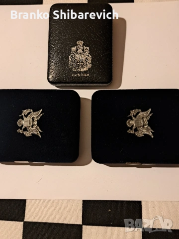 Лот от 2бр.американски орел (2001г. и 2004г.) и канадски долар (1997г.), снимка 3 - Нумизматика и бонистика - 53195698