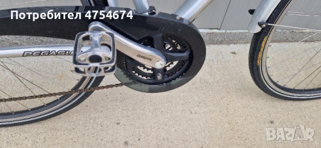 Алуминиев велосипед Pegasus колело 28", снимка 3 - Велосипеди - 53768142