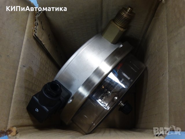 Ел. контактен Манометър Nuova Fima Ф 160, 16 bar, снимка 7 - Резервни части за машини - 34450071