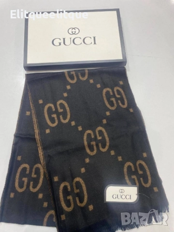 кашмирени шалове Burberry armani Gucci , снимка 5 - Шалове - 52159203