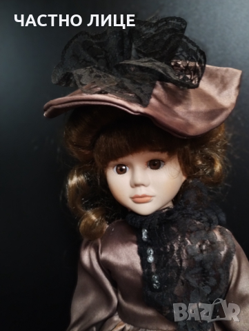 Стара Порцеланова кукла 50см, снимка 12 - Колекции - 44601958