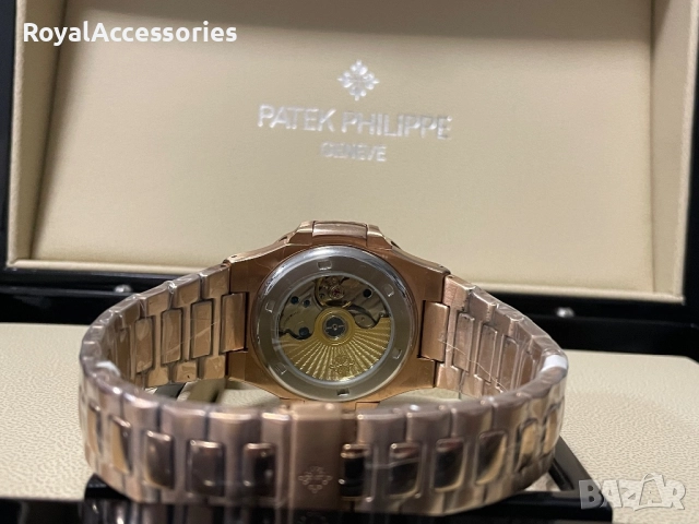 Patek Philippe green dial, снимка 5 - Мъжки - 52485577