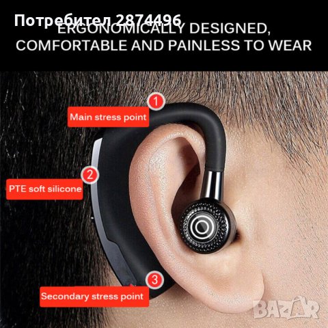 4081 Хендсфри слушалка, снимка 11 - Слушалки, hands-free - 42143206