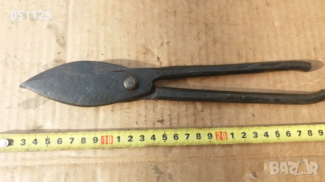 стоманизирана ножица за рязане на ламарина , снимка 3 - Антикварни и старинни предмети - 39146717