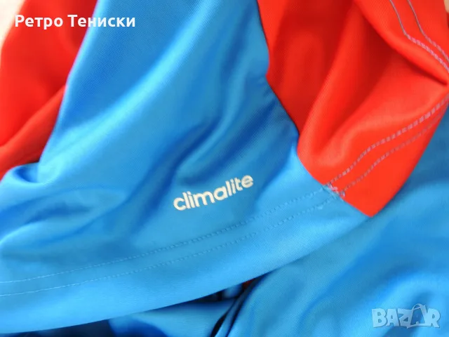 Тениска — Вратарски adidas — Мъже размер L Червено, снимка 3 - Тениски - 56312873
