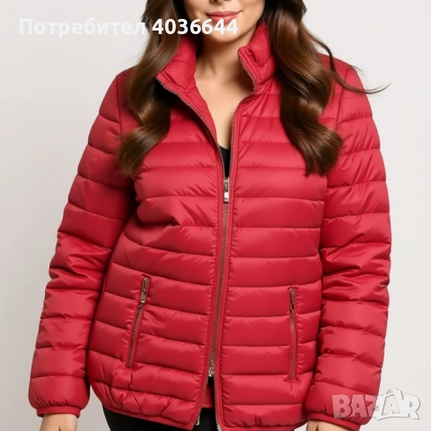 Топло капитонирано яке – практично, стилно и удобно всеки ден. BENETHON, снимка 4 - Якета - 51947449