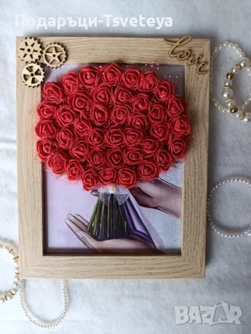 Картина с рози, снимка 1