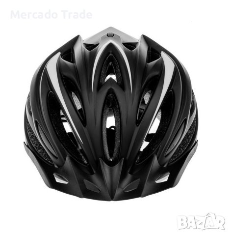 Каска Mercado Trade, За мъже, Момчета, За велосипед, Тротинетка, Ролери, Черен, снимка 2 - Спортна екипировка - 40887995