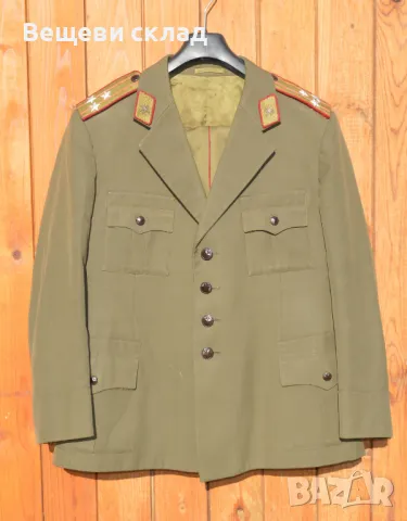 Строева офицерска униформа СВ на БНА свързочник