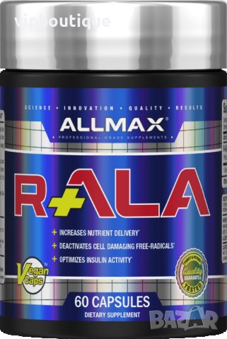 R-ALA Antioxidant 60 капсули, снимка 1 - Хранителни добавки - 42078237