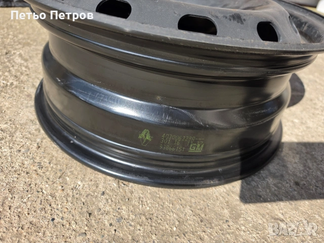 Джанта за бус Renault Trafik 16с, снимка 2 - Гуми и джанти - 39787686