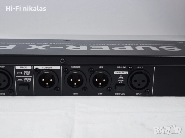 професионален кросоувър процесор BEHRINGER SUPER-X PRO CX2310, снимка 8 - Еквалайзери - 51855340