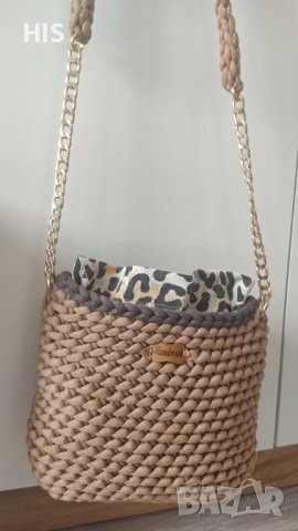 Плетени дамски чанти, ръчно направени, различни цветове и модели , снимка 6 - Чанти - 38315600